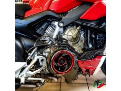 Kupplungsgehuse fr Umbau auf Clear Kupplungsdeckel Ducati Streetfighter V4
